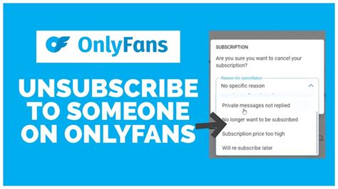 how to unfollow people on onlyfans|How To Unsubscribe To Someone On OnlyFans